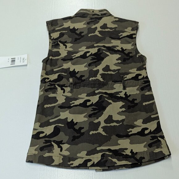 NWT Tractr Size Medium Camo Long Vest - Picture 13 of 16